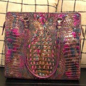 Brahmin Tia Tote in Lustrous